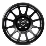 Black Wolf 209 18X9.0 5X114.3 ET-15 Matte Black