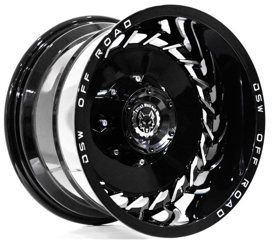 Black Wolf 1163 16X10 5X127   ET-45 BF