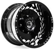 Black Wolf 1163 16X10 5X127   ET-45 BF