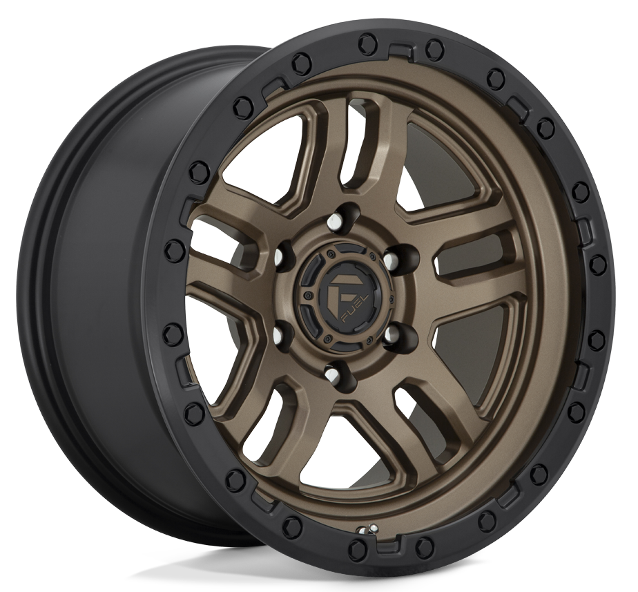 Fuel Ammo  20X9.0 6X139.7   ET +01 Matte Bronze /Black Bead Ring