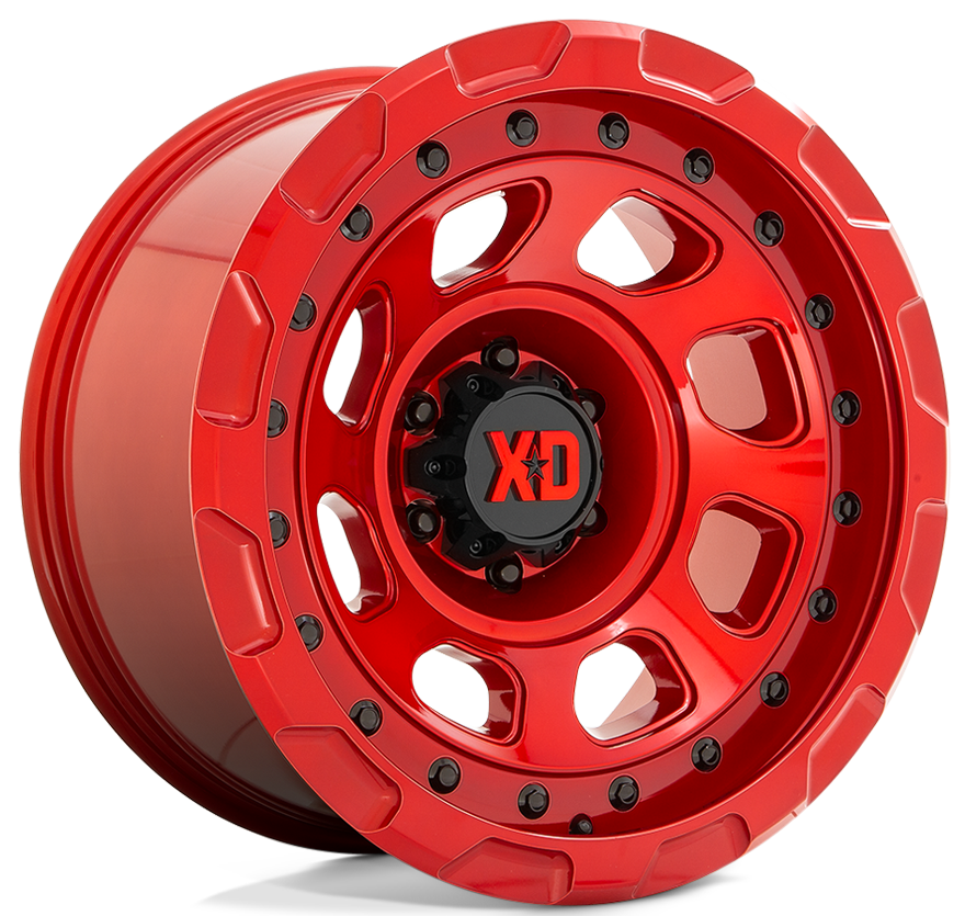 XD861  20X9.0 6X139.7   GL-RED ET+18