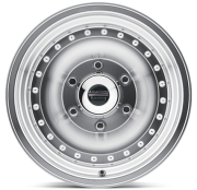 American Racing AR61 Outlaw I 15X10 6X139.7 ET-38 Machined W/ Clear Coat