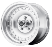American Racing AR61 Outlaw I 15X10 6X139.7 ET-38 Machined W/ Clear Coat