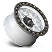 KMC KM549 GRS 17X9.0 6X139.7  ET18 Machined / Satin Black Lip