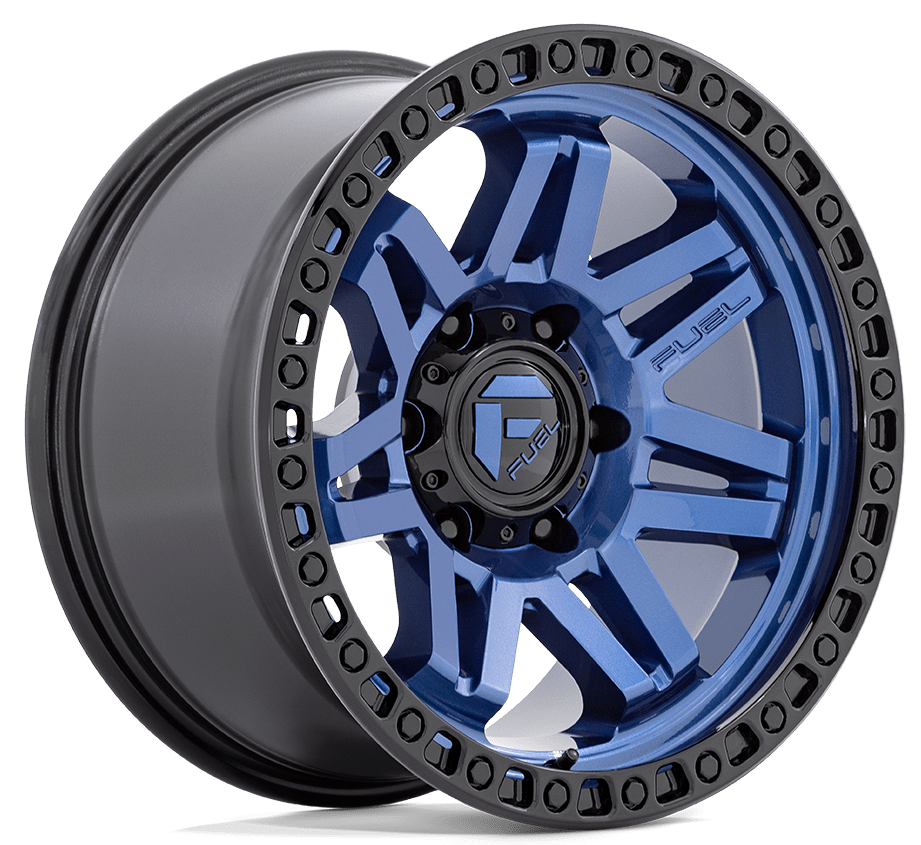 Fuel Syndicate 17X9.0 6X139.7  ET-12 Dark Blue / Black Lip