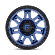Fuel Syndicate 17X9.0 6X139.7  ET-12 Dark Blue / Black Lip