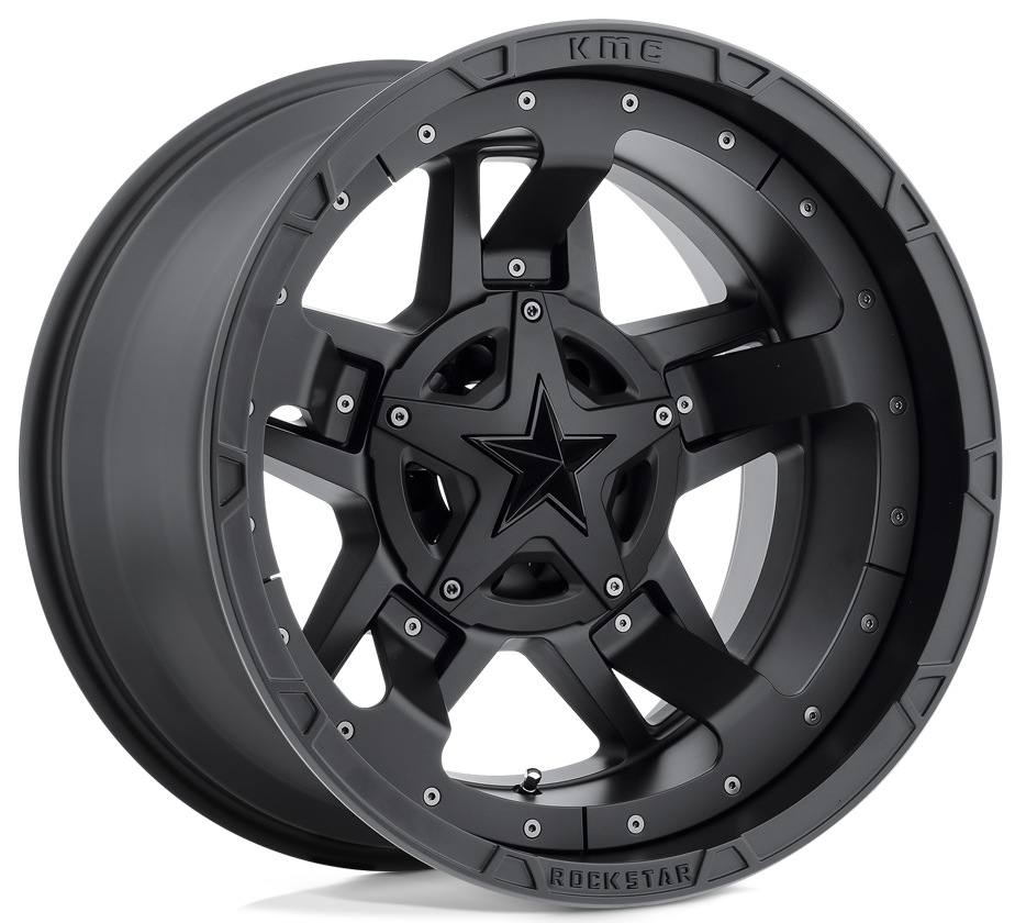 KMC XD827  20X10 6X135 ET-24 Matte Black