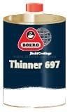 THİNNER 697 İki bileşenli Poliüretan İçin Yavaş Tiner 500 ml