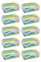 DolphinDolphin Beyaz Lateks Eldiven Pudralı L 100 Adet x 10 Paket