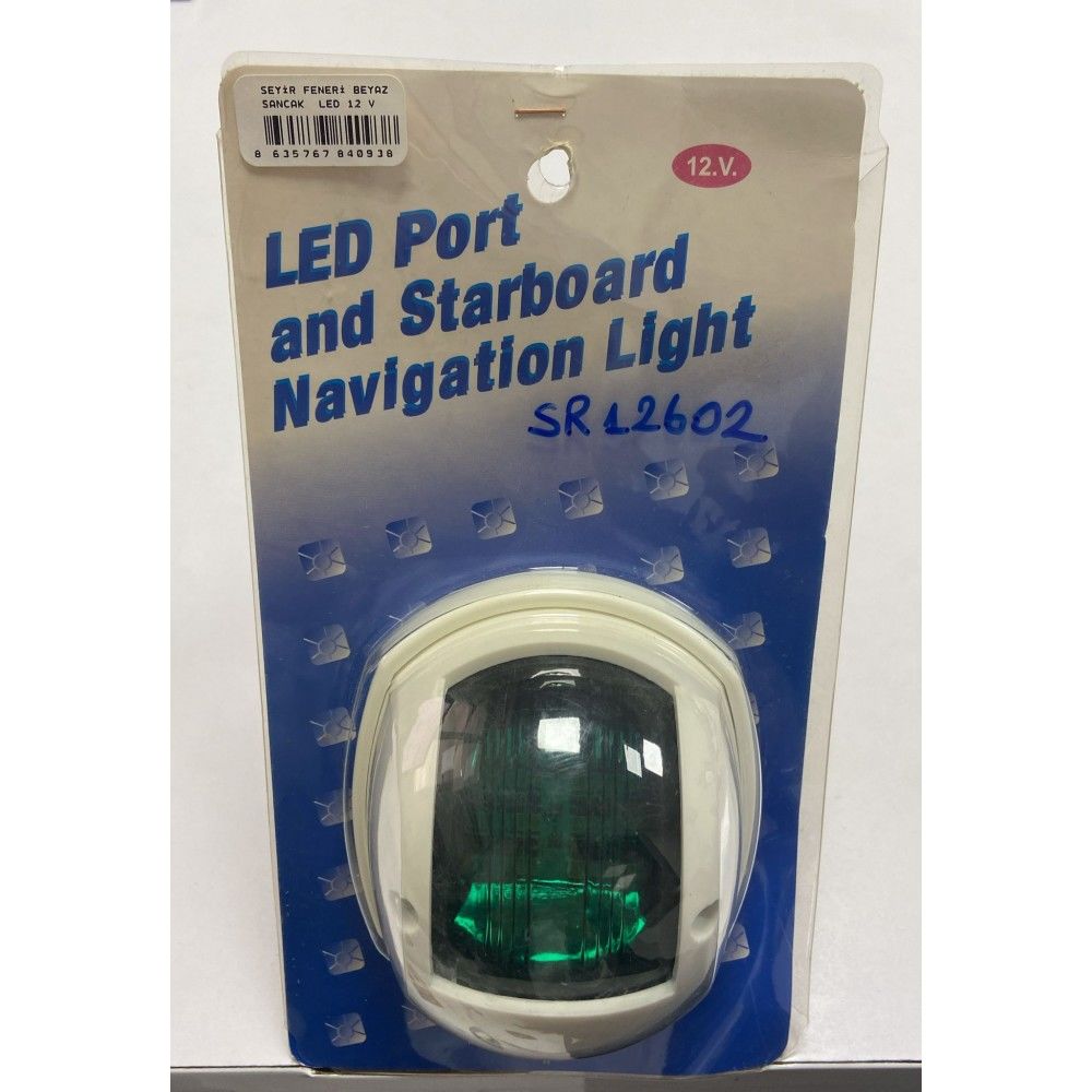 Seyir Feneri Beyaz Sancak Led 12 V