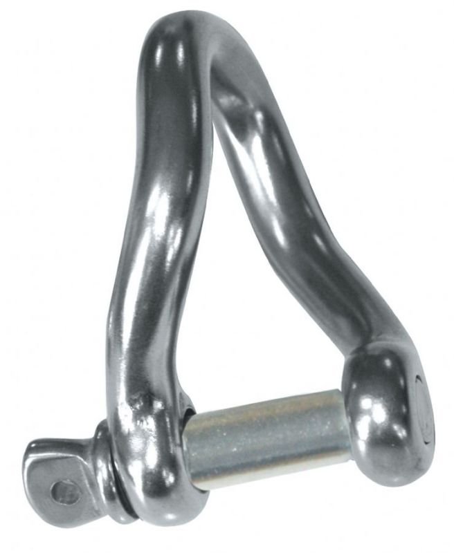 Burgu Zincir Kilidi Krom 12mm
