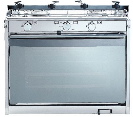 TECHIMPEX Fırın Çift Göz Ocaklı Mariner