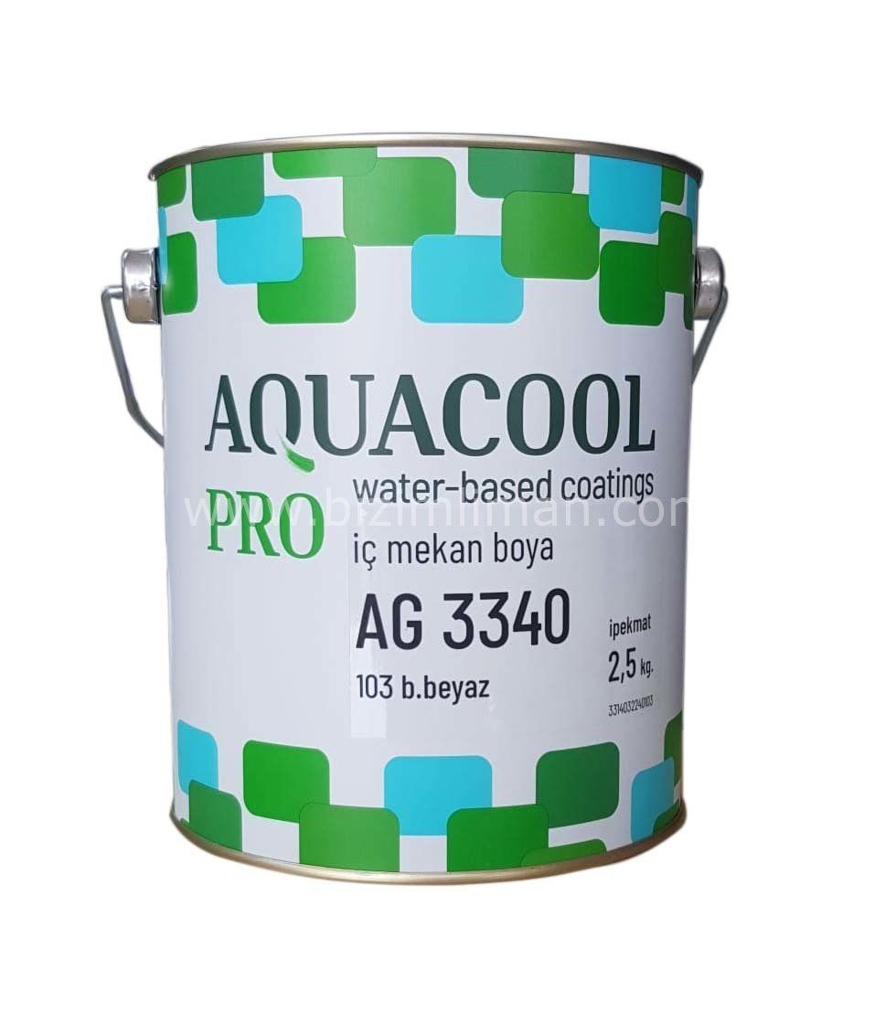 AG 3340 SON KAT LAKE BOYA İPEK MAT 1 Kg - K.Bej