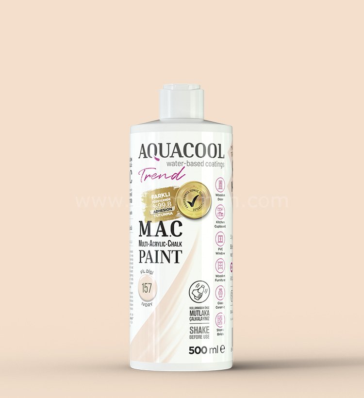 Trend M.A.C Su Bazlı Fildişi 157 Lake Boya 150 ml