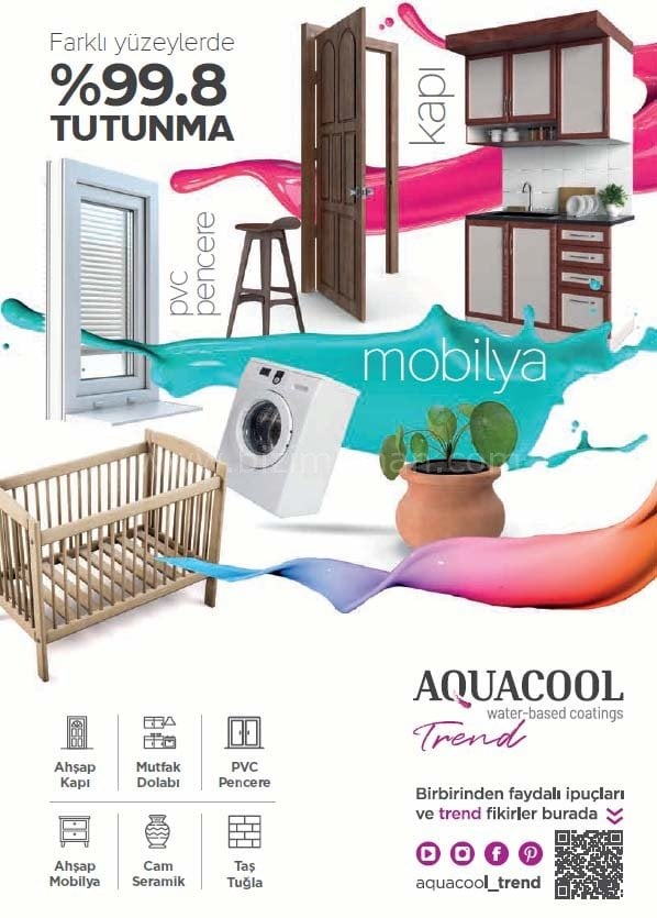 Trend M.A.C Su Bazlı Akrilik Vernikli Lake Metalik 907 Bronz Boya 120 ml