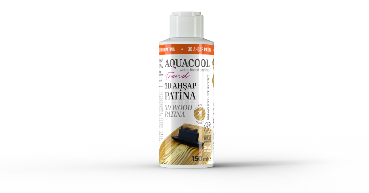 Aquacool Trend 3D Ahşap Patina Bal 29 120 Ml