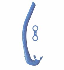 Labrax Rio Silikon Şnorkel-Mavi
