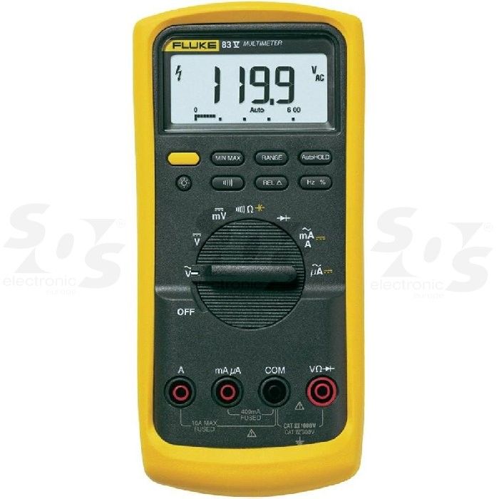 83-V 6000 Count True Rms Multimetre