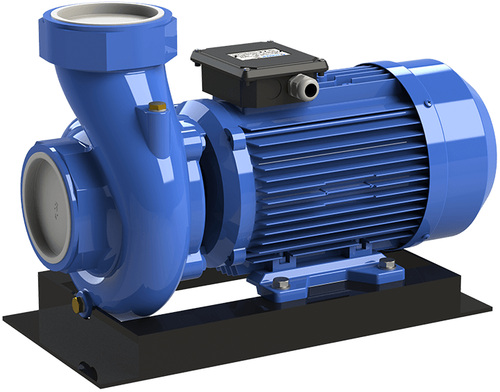 Sumak SMT 750/4-S Sıcak Su Santrifüj Pompa 90°C Trifaze (380V) 7.5HP