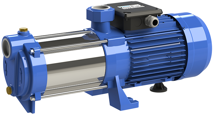 Sumak SYMT 6-150/8 Yatay Milli Kademeli Pompa Trifaze (380V) 1.5HP