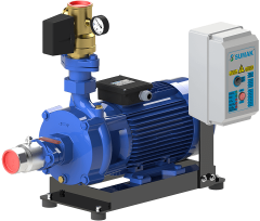 Sumak SMKTA 750 Emişli Çift Kademeli Hidrofor 8 Kat 45 Daire 380 Volt 7.5 Hp