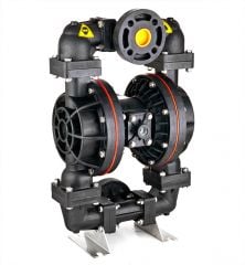 Huge Pump-Günalsan HP15 Plastik PVDF Gövdeli Diyaframlı Havalı Pompa 400 Litre/Dakika 7 Bar 1.1/2 inch