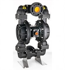 Huge Pump-Günalsan HP20 Plastik PVDF Gövdeli Diyaframlı Havalı Pompa 560 Litre/Dakika 7 Bar 2 inch