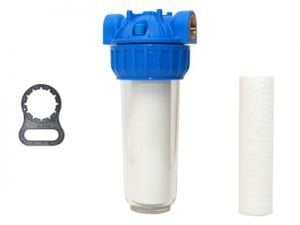 Aquafer 10 inç Spun Su Filtresi 3/4 inc 10 Mikron
