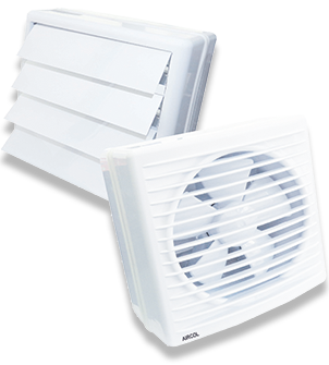 AIRCOL 150C MP Cam ve Duvar Tipi Aksiyel Fan