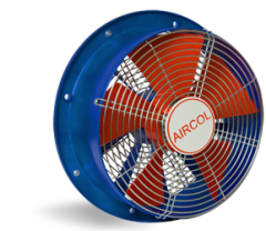 AIRCOL S 300 Plastik Gövdeli Sanayi Tipi Aspiratör Asitli ve Nemli Ortam Fanı