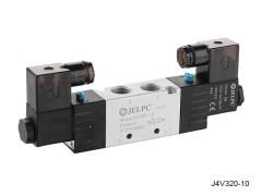 Jelpc 4V320 Pnömatik Yön Kontrol Valfi 5/2 Çift Bobin