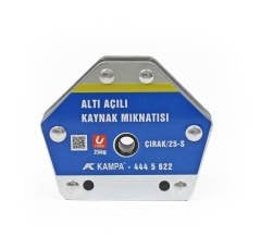 Çırak/25S Manyetik Kaynak Gönyesi 2 ADET 6 Açılı, 25 Kg Kaynak Tutucu Mıknatıs