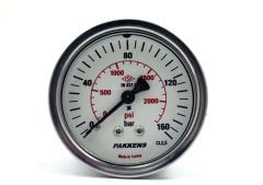 Pakkens 0-160 Bar 50 mm Panotipi Arkadan Bağlantılı Kuru Manometre G 1/8 inç