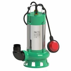 Troy HD 1700/2 Paslanmaz Çelik Flatörlü Kirli Su Foseptik Açık Çarklı Dalgıç Pompa 1100 Watt