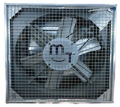 Modern Teknik KP 140 X 140 Otomatik Panjurlu Sera ve Kümes Fanı 1.1 kW 40.000 m³/h Trifaze