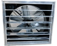 Modern Teknik KP 140 X 140 Otomatik Panjurlu Sera ve Kümes Fanı 1.1 kW 40.000 m³/h Trifaze