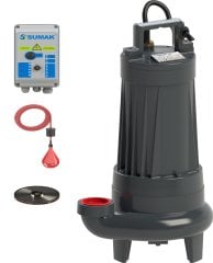 Sumak SDT 25/2 Temiz Su Dalgıç Pompa Trifaze (380V) 3 Hp