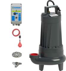 Sumak SBRT 40/2 Bıçaklı Foseptik Dalgıç Pompa Trifaze (380V) 4 Hp