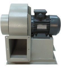 Modern Teknik 20HP Alçak Basınçlı Seyrek Kanatlı Salyangoz Fan 100 mmSS 20.000 m³/h