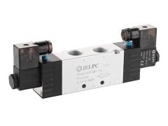 Jelpc 4V420 Pnömatik Yön Kontrol Valfi 5/2 Çift Bobin