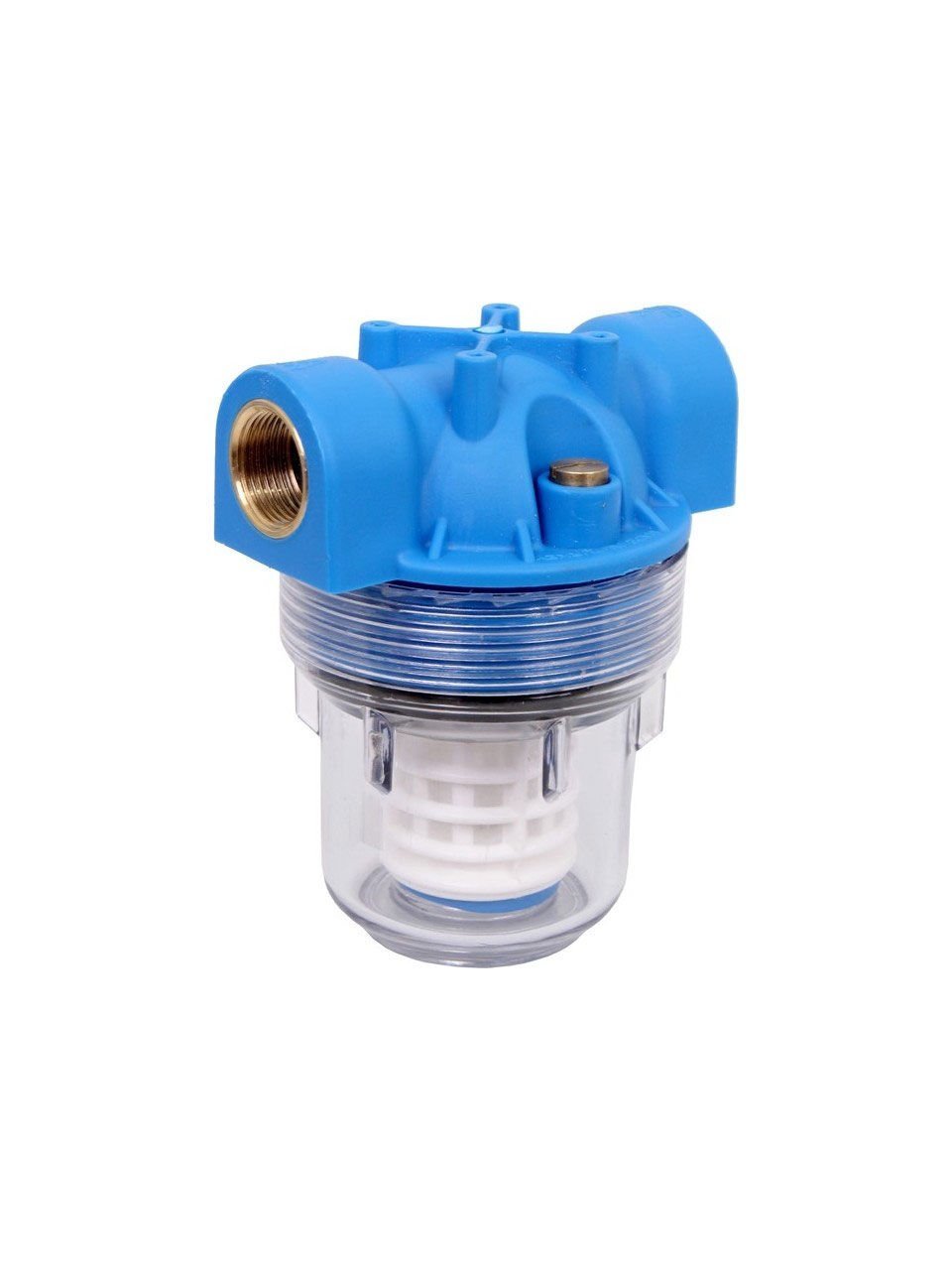 Aquafer 3 inç Yıkanabilir Filtre 1/2 inc 50 Micron Tortu Pislik Tutucu Filtre