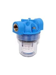 Aquafer 3 inç Yıkanabilir Filtre 3/4 inc 50 Micron Tortu Pislik Tutucu Filtre