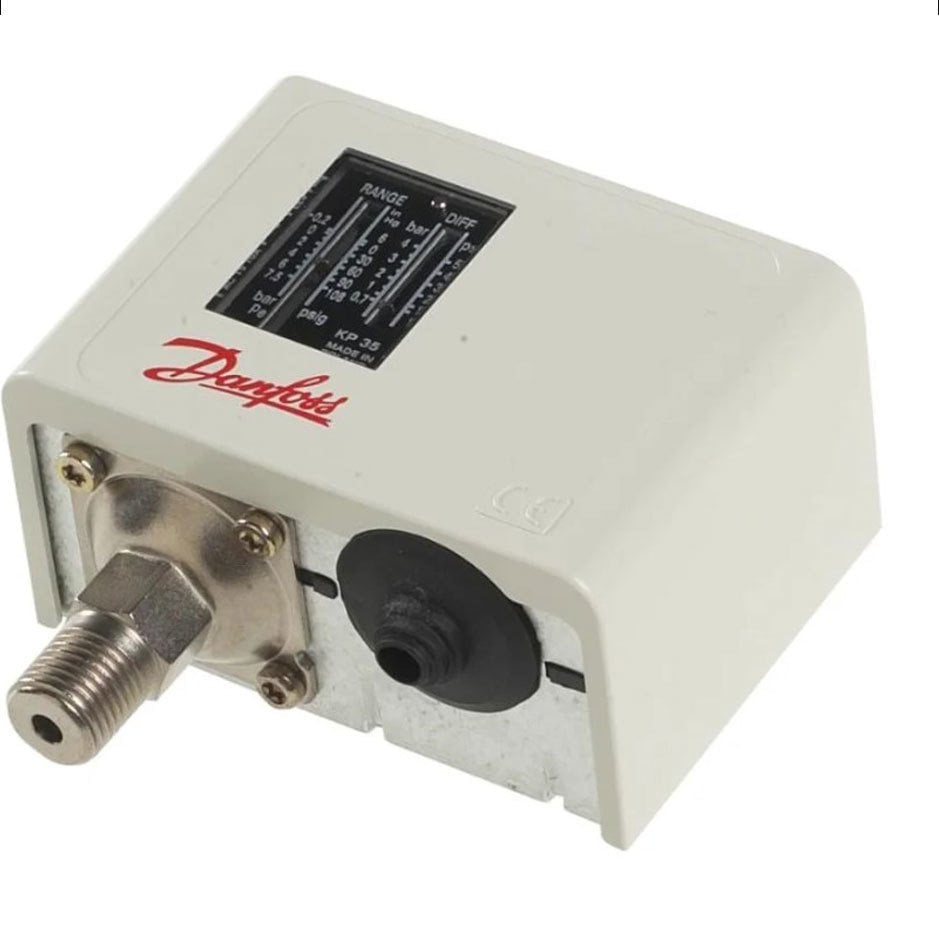 Danfoss 060-113366 KP35 -02/7.5 Bar Presostat Basınç Şalteri 1/4'' Bağlantı (Basınç kontrol cihazı)