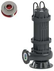 Sumak SDTK 250/6 Foseptik Dalgıç Pompa Trifaze (380V) 25HP (10 m. Kablolu)