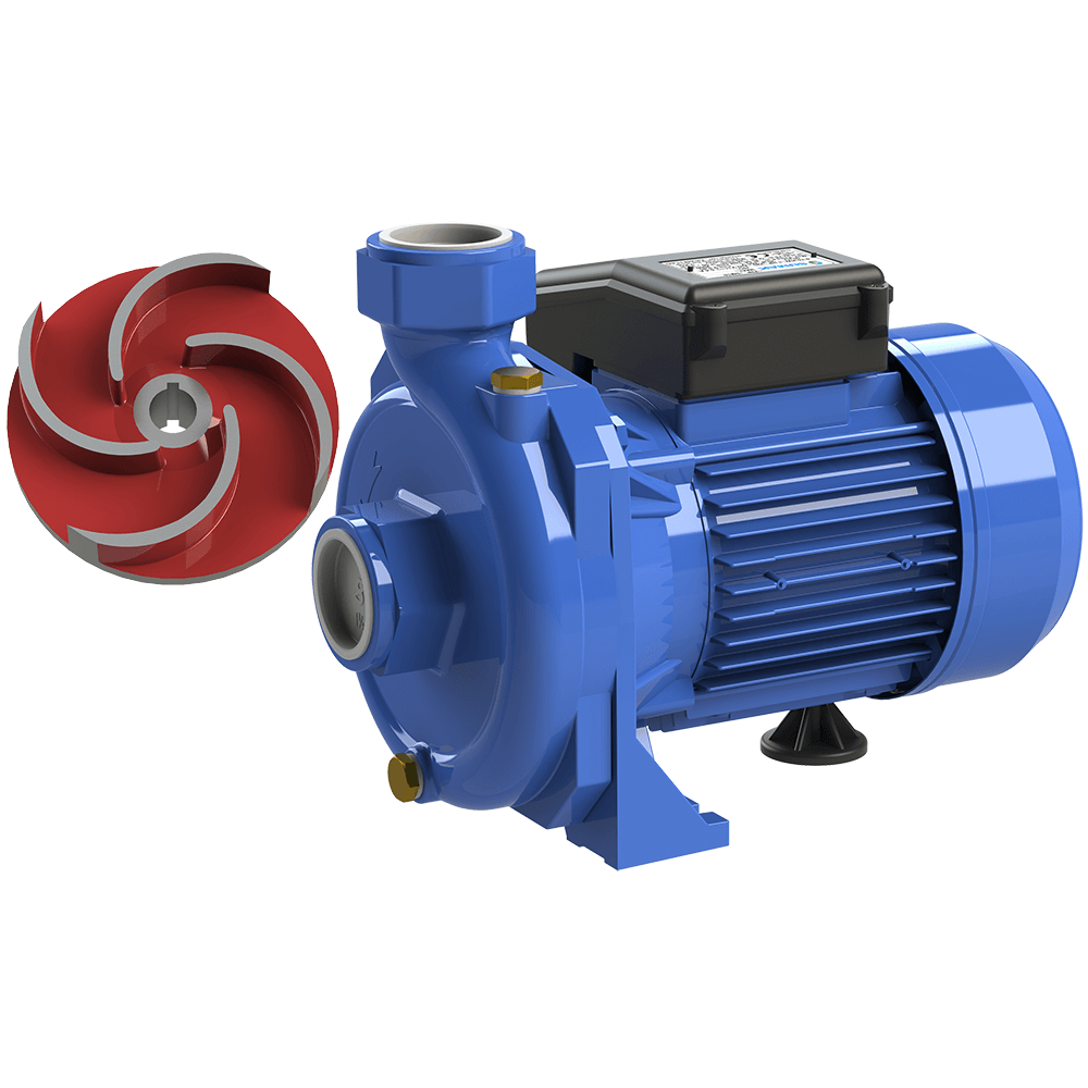 Sumak SM 100-A Açık Çarklı Santrifüj Pompa Monofaze (220V) 1HP