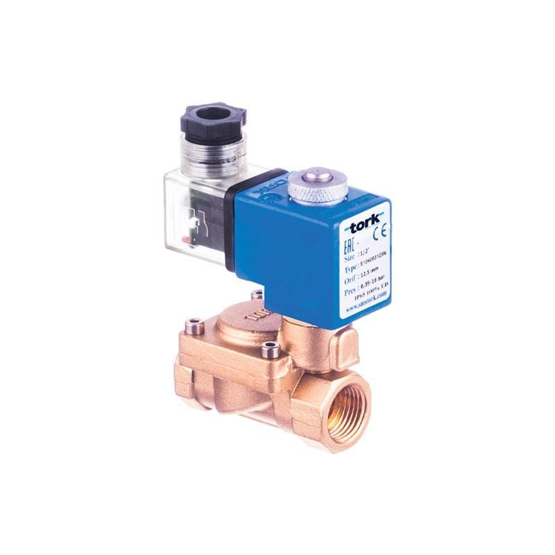 Tork S2040 Buhar Solenoid Valf Pilot Kumandalı N.Kapalı Eko