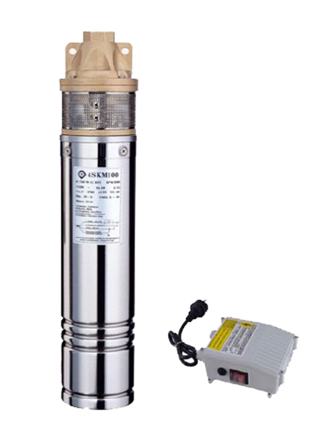 Winpo 4SKM 150 Keson Kuyu Dalgıç Pompa 98 mss 3 m³/h 1.5 HP 220V