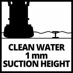Einhell GE-DP 7330 LL ECO -2' si 1 Arada - Temiz ve Kirli Su Dalgıç Pompa - 730 Watt