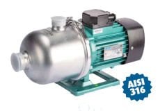 Varan CMF12-25 Komple Paslanmaz Yatay Kademeli Santrifüj Pompa AISI 316 - 3 HP 380 Volt