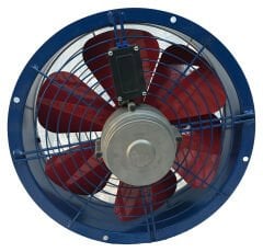 Modern Teknik 30 cm 380V Aksiyel  Baca ve Duvar Aspiratörü 2000 m³/h 1500 RPM